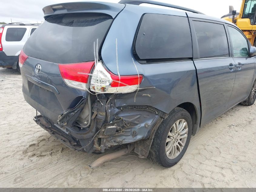 2014 Toyota Sienna Xle V6 8 Passenger VIN: 5TDYK3DC2ES473535 Lot: 43332880