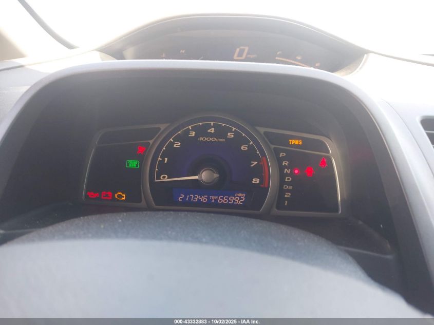 2009 Honda Civic Lx VIN: 19XFA16539E010364 Lot: 43332883