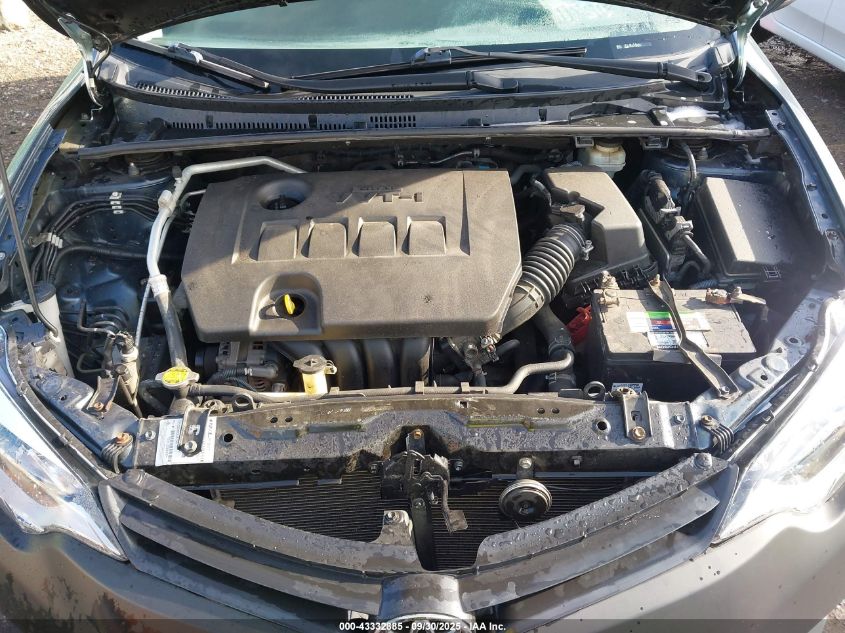 2015 Toyota Corolla Le VIN: 2T1BURHE4FC444238 Lot: 43332885