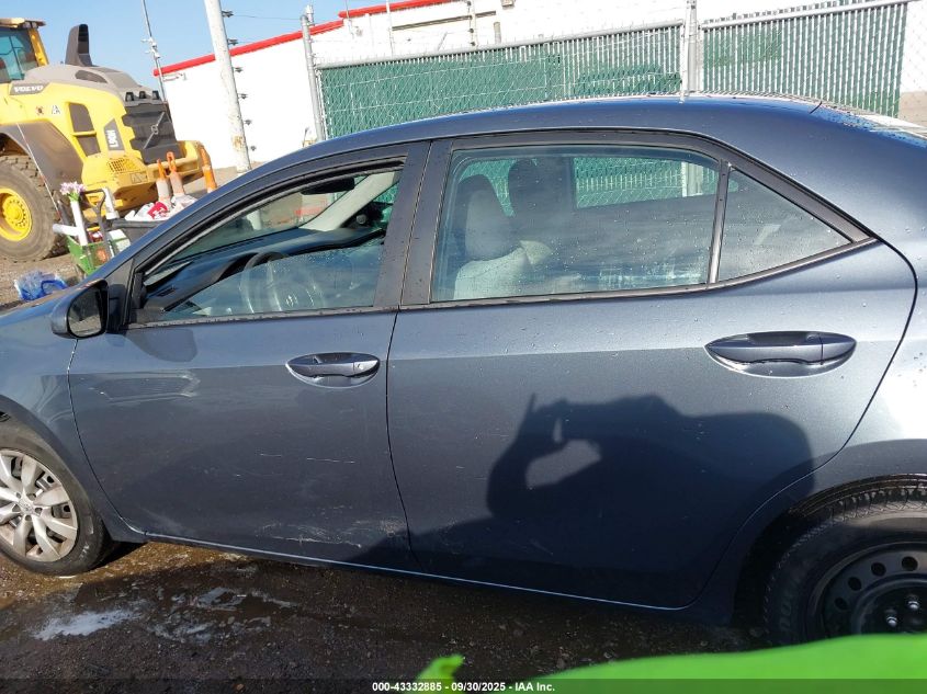 2015 Toyota Corolla Le VIN: 2T1BURHE4FC444238 Lot: 43332885