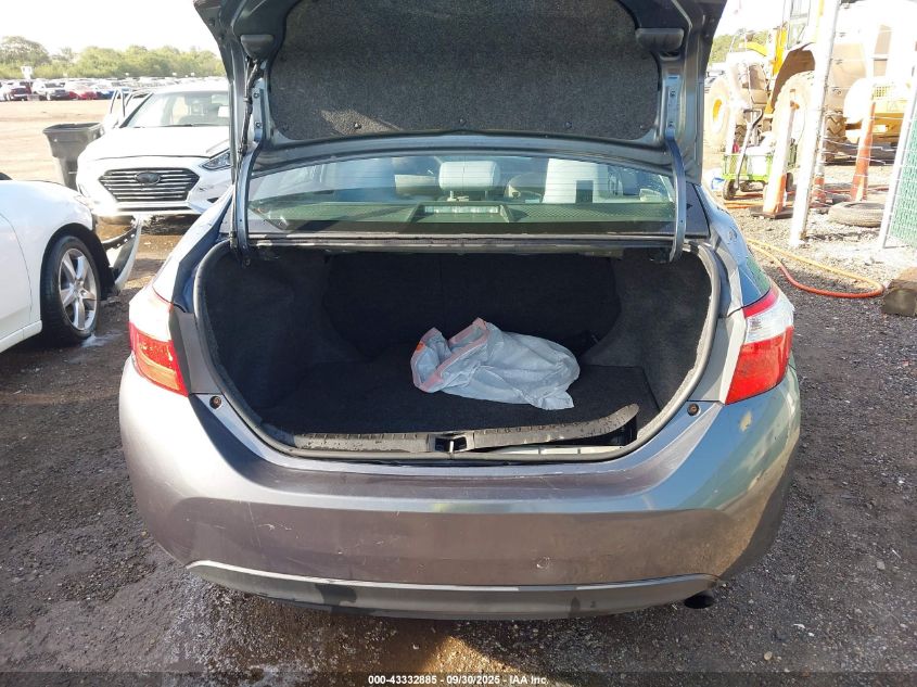 2015 Toyota Corolla Le VIN: 2T1BURHE4FC444238 Lot: 43332885