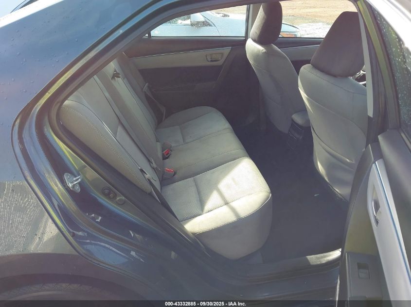 2015 Toyota Corolla Le VIN: 2T1BURHE4FC444238 Lot: 43332885