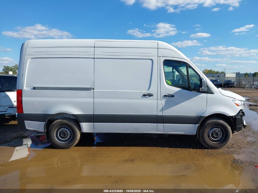 2024 Mercedes-Benz Sprinter 2500 Standard Roof 4-Cyl Diesel VIN: W1Y4KBHY8RT194222 Lot: 43332888