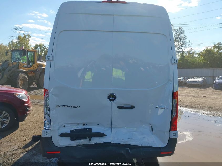 2024 Mercedes-Benz Sprinter 2500 Standard Roof 4-Cyl Diesel VIN: W1Y4KBHY8RT194222 Lot: 43332888
