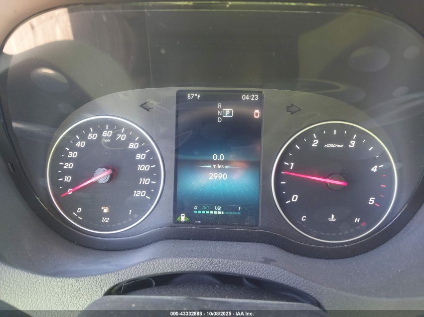 2024 Mercedes-Benz Sprinter 2500 Standard Roof 4-Cyl Diesel VIN: W1Y4KBHY8RT194222 Lot: 43332888