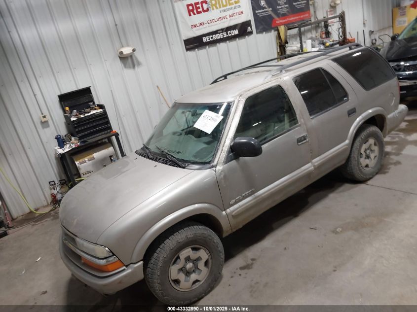 2004 Chevrolet Blazer Ls VIN: 1GNDT13X54K126718 Lot: 43332890