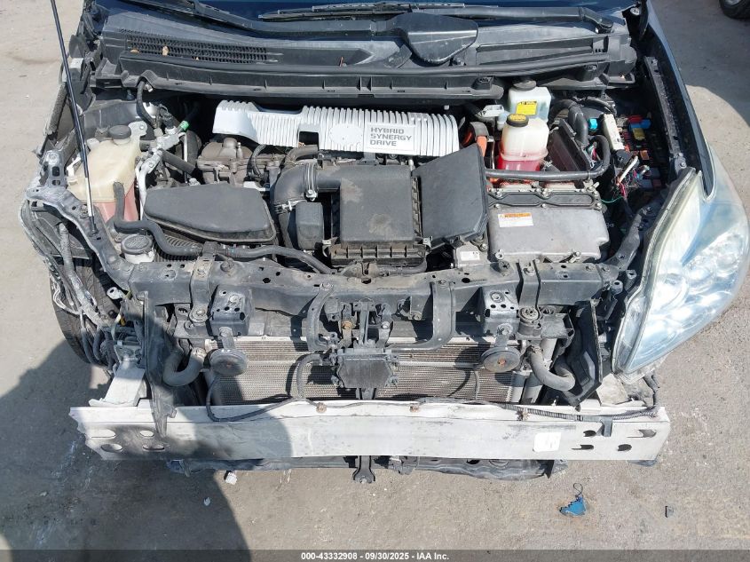 2011 Toyota Prius Five VIN: JTDKN3DU9B0266340 Lot: 43332908