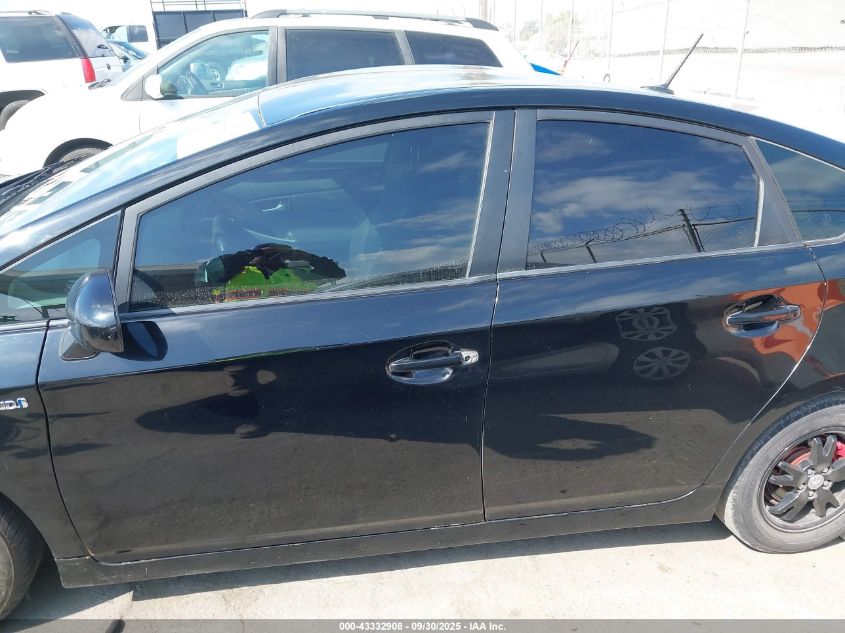 2011 Toyota Prius Five VIN: JTDKN3DU9B0266340 Lot: 43332908