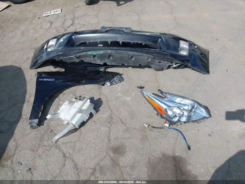 2011 Toyota Prius Five VIN: JTDKN3DU9B0266340 Lot: 43332908