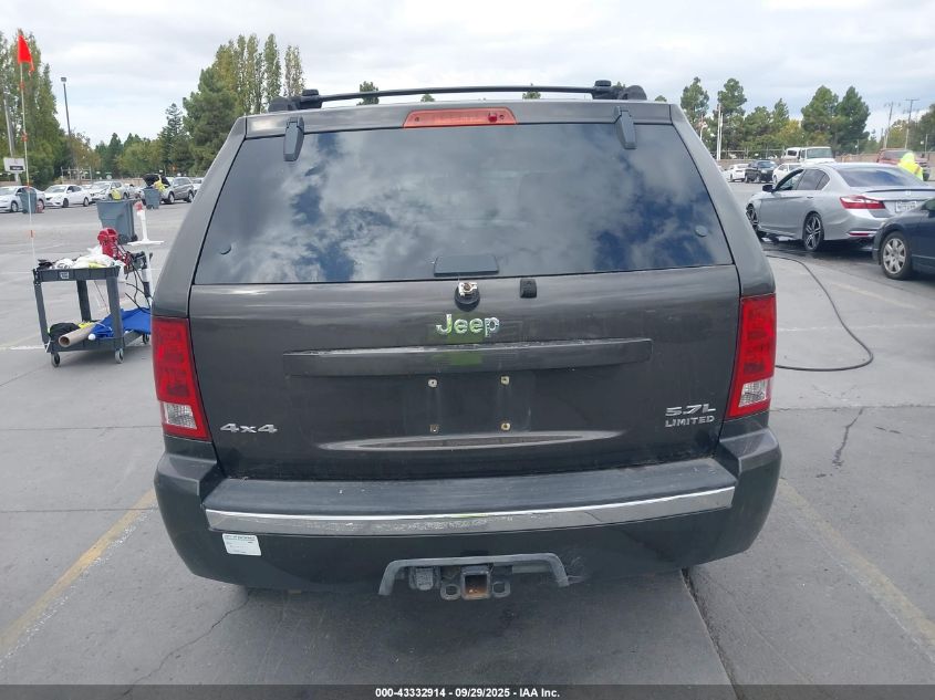 2005 Jeep Grand Cherokee Limited VIN: 1J4HR58295C637738 Lot: 43332914