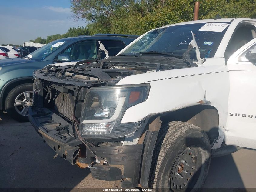 2015 Chevrolet Suburban 1500 Lt VIN: 1GNSKJKC3FR164032 Lot: 43332922