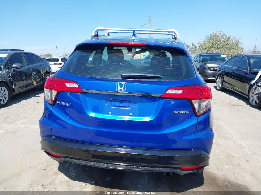 2019 Honda Hr-V Sport VIN: 3CZRU5H1XKG715334 Lot: 43332924