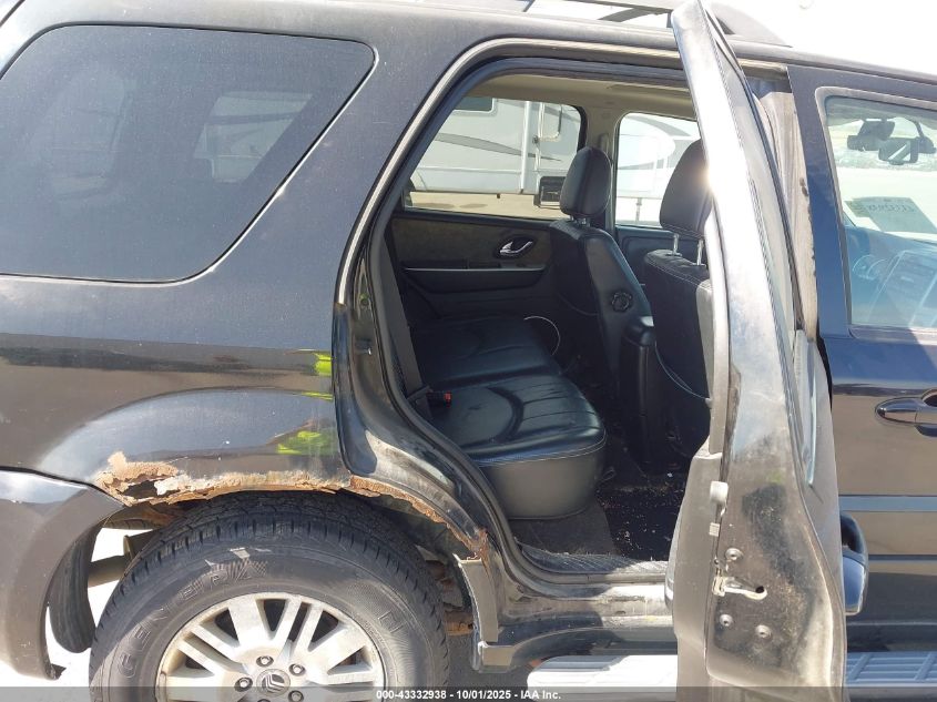 2006 Mercury Mariner Luxury/Premier VIN: 4M2CU57156KJ07646 Lot: 43332938