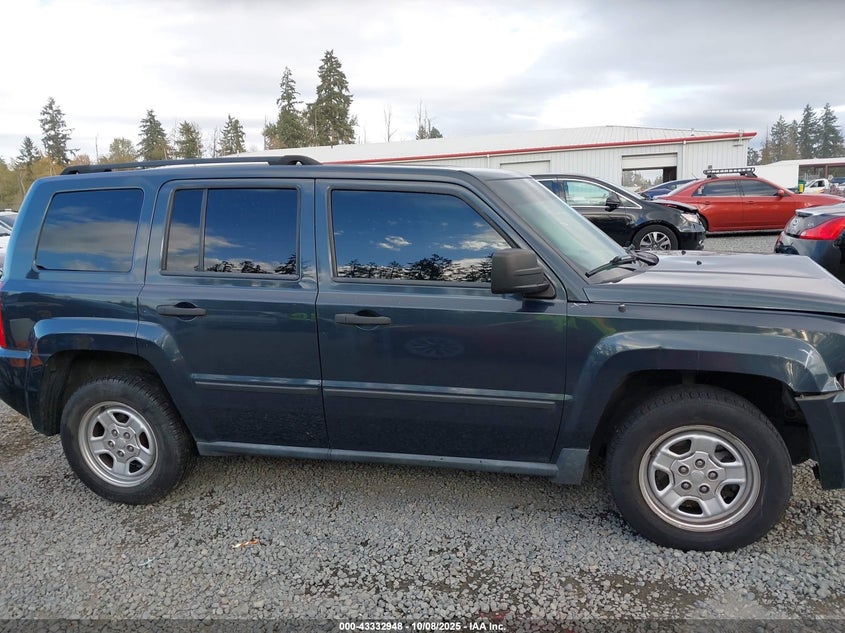 2008 Jeep Patriot Sport VIN: 1J8FF28W48D651674 Lot: 43332948