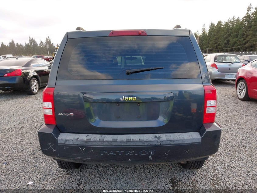 2008 Jeep Patriot Sport VIN: 1J8FF28W48D651674 Lot: 43332948