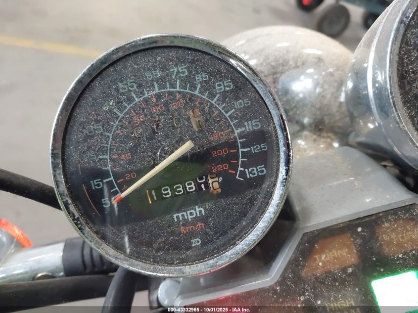 1986 Honda Vt1100 C VIN: 1HFSC1803GA100548 Lot: 43332965