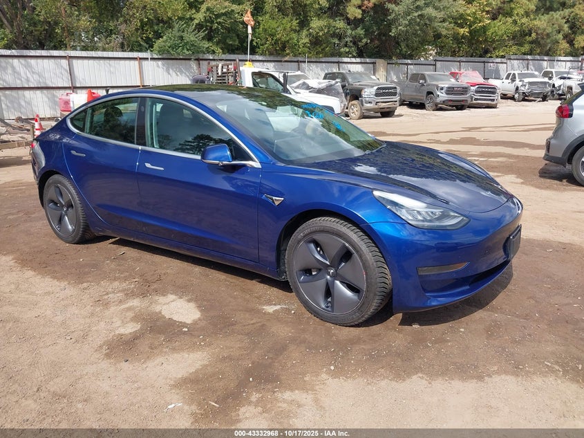 TESLA MODEL 3 STANDARD RANGE PLUS REAR-WHEEL DRIVE/STANDARD RANGE REAR-WHEEL DRIVE