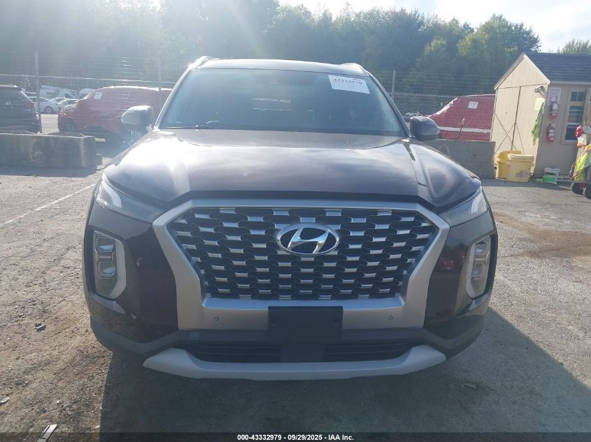2021 Hyundai Palisade Sel VIN: KM8R4DHE3MU189868 Lot: 43332979