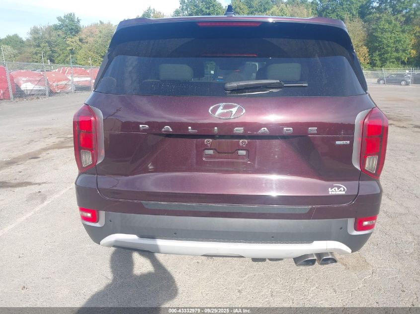 2021 Hyundai Palisade Sel VIN: KM8R4DHE3MU189868 Lot: 43332979