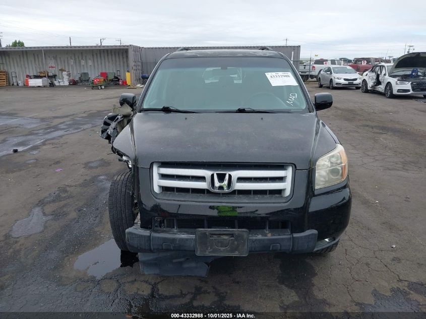 2008 Honda Pilot Ex-L VIN: 5FNYF28578B010504 Lot: 43332988
