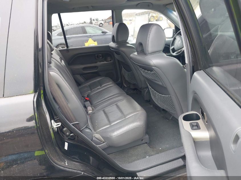 2008 Honda Pilot Ex-L VIN: 5FNYF28578B010504 Lot: 43332988