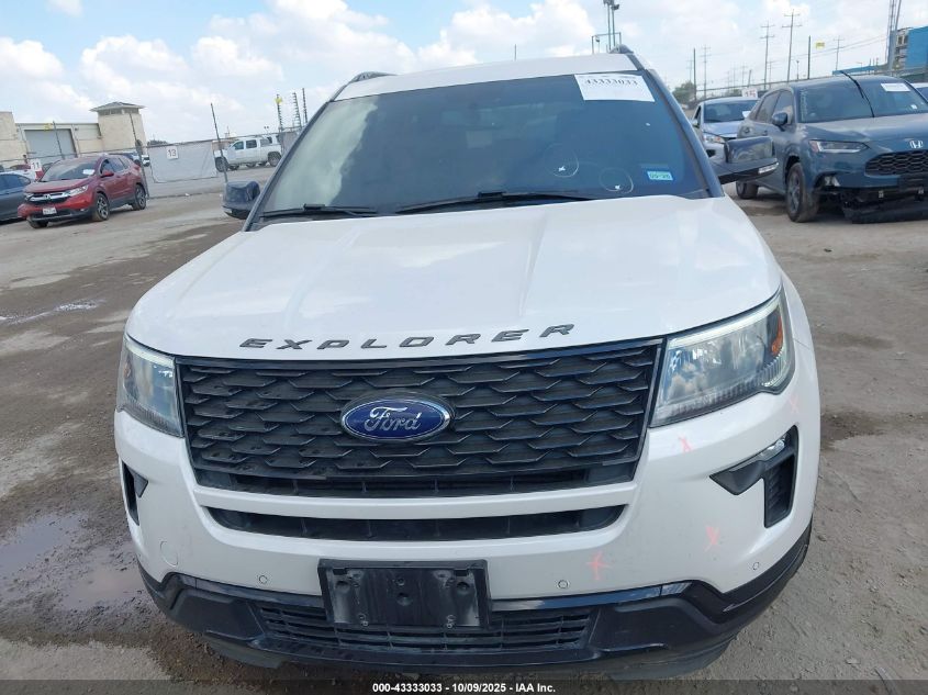2018 Ford Explorer Sport VIN: 1FM5K8GT9JGB54970 Lot: 43333033