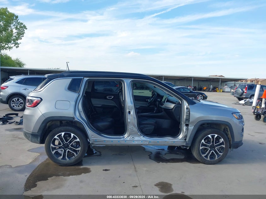 2022 Jeep Compass Limited 4X4 VIN: 3C4NJDCB1NT210348 Lot: 43333038