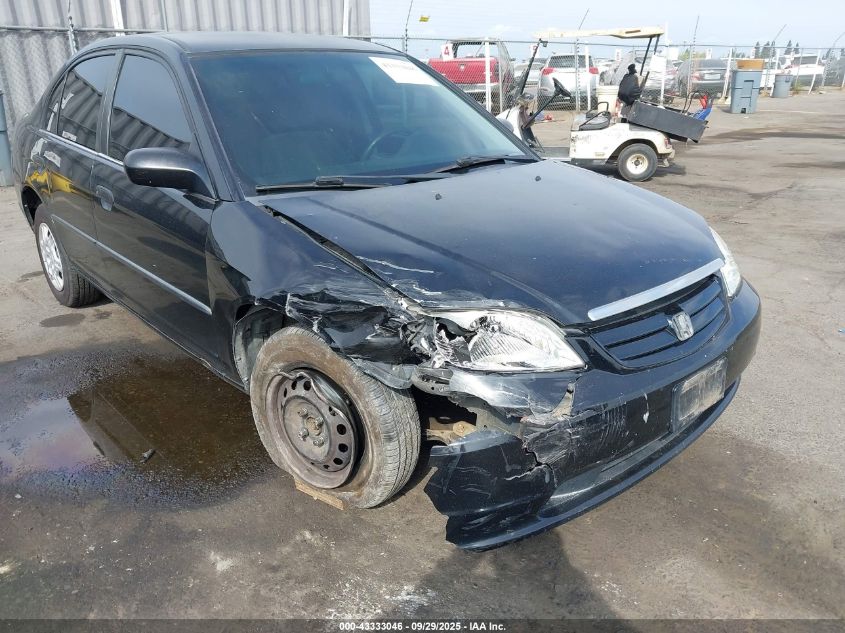 2001 Honda Civic Dx VIN: 1HGES15241L027171 Lot: 43333046