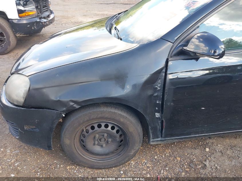 2008 Volkswagen Jetta S VIN: 3VWJM71K48M076845 Lot: 43333058