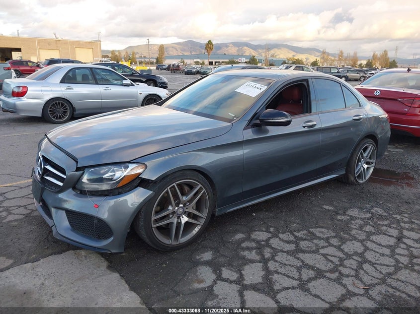 55SWF4JB9HU217803 2017 MERCEDES-BENZ C-KLASSE photo no. 2