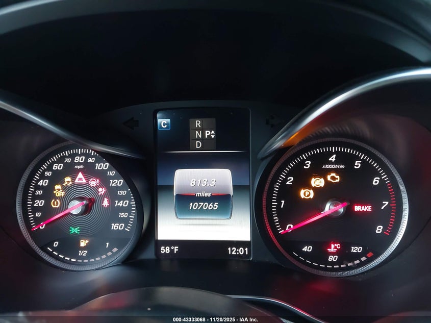 2017 Mercedes-Benz C 300 Luxury/Sport VIN: 55SWF4JB9HU217803 Lot: 43333068