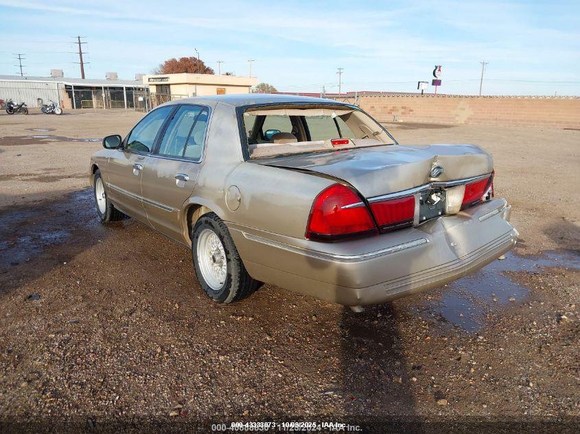 1999 Mercury Grand Marquis Gs 2MEFM74W1XX636216 photo #4