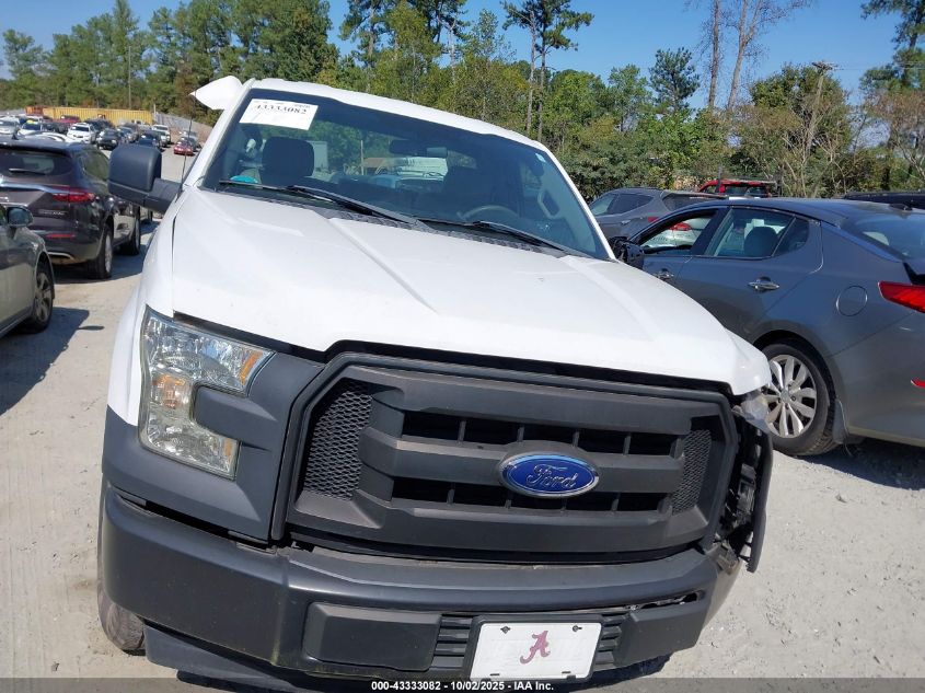 2017 Ford F-150 Xl VIN: 1FTMF1C85HFA50313 Lot: 43333082