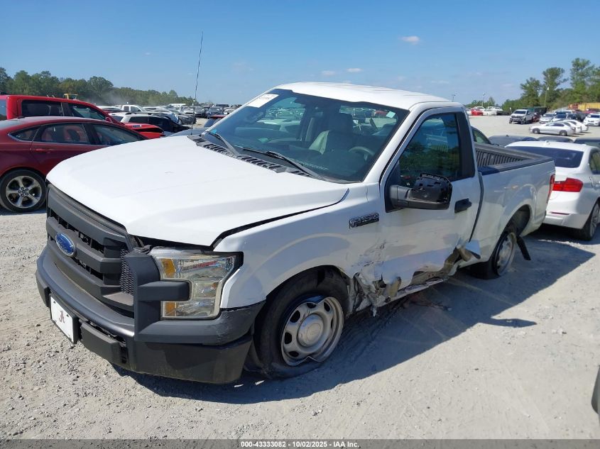 2017 Ford F-150 Xl VIN: 1FTMF1C85HFA50313 Lot: 43333082