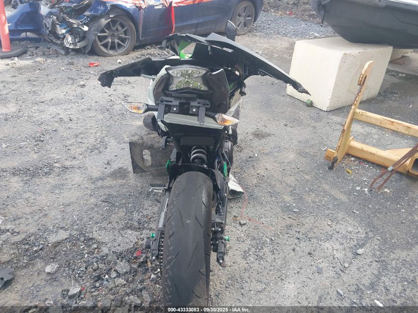 2022 Kawasaki Ex650 N VIN: ML5EXEN10NDA76265 Lot: 43333083