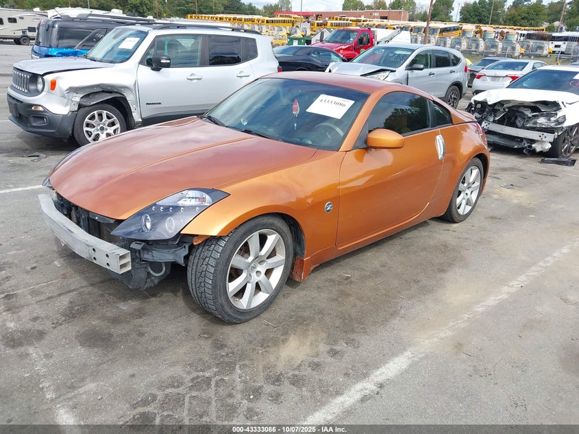 JN1AZ34E93T021582 2003 NISSAN 350Z photo no. 2