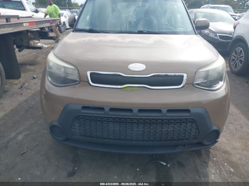 2014 Kia Soul VIN: KNDJN2A26E7025226 Lot: 43333095