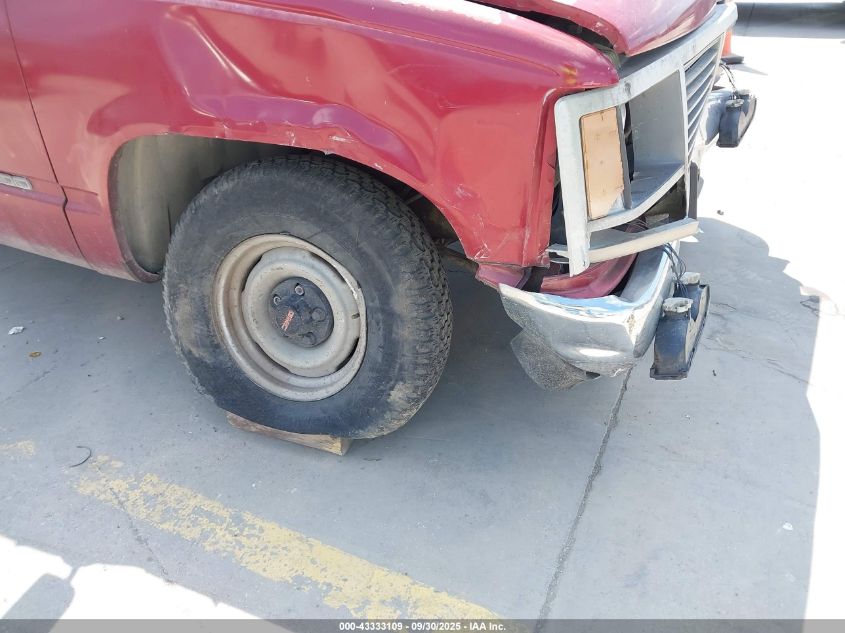 1991 GMC Sierra C1500 VIN: 1GTDC14Z4MZ507363 Lot: 43333109