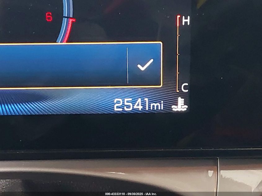 2025 Chevrolet Trax Fwd Lt VIN: KL77LHEP6SC308704 Lot: 43333118