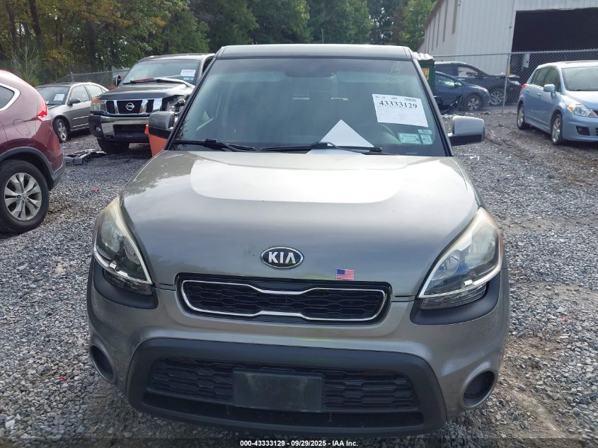 2013 Kia Soul VIN: KNDJT2A52D7620007 Lot: 43333129