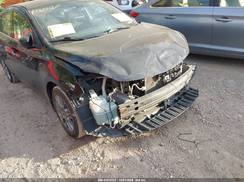 2015 Nissan Sentra S VIN: 3N1AB7AP7FY253224 Lot: 43333137