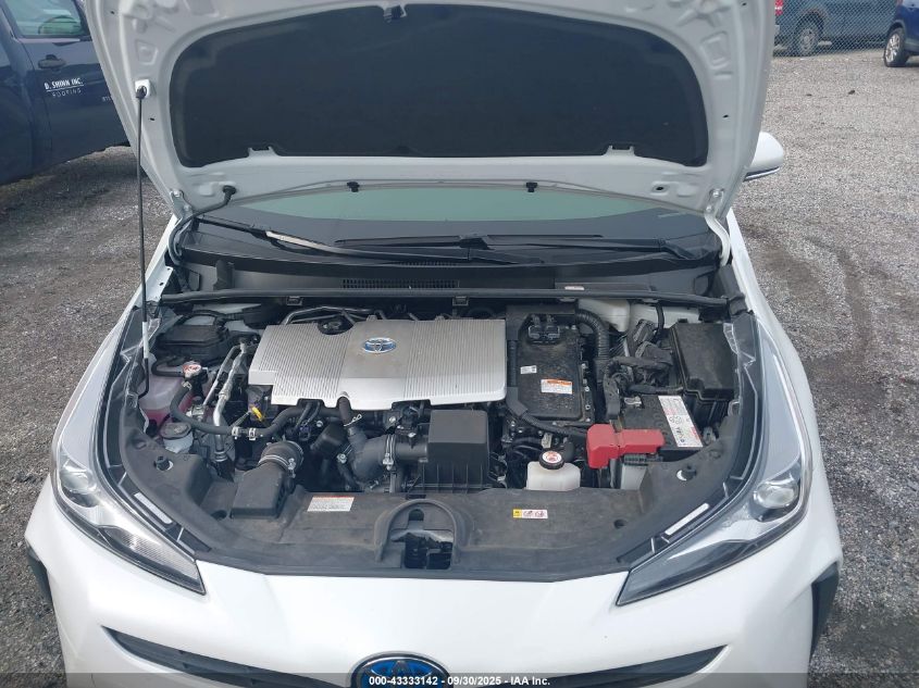2022 Toyota Prius L VIN: JTDKAMFU9N3182813 Lot: 43333142