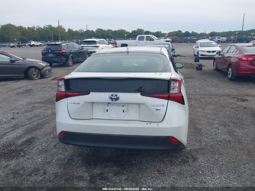 2022 Toyota Prius L VIN: JTDKAMFU9N3182813 Lot: 43333142