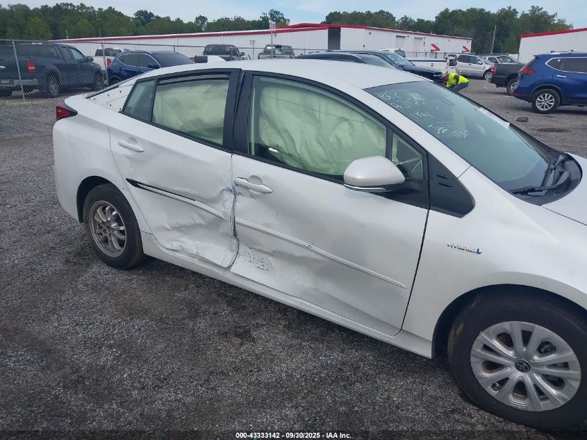 2022 Toyota Prius L VIN: JTDKAMFU9N3182813 Lot: 43333142