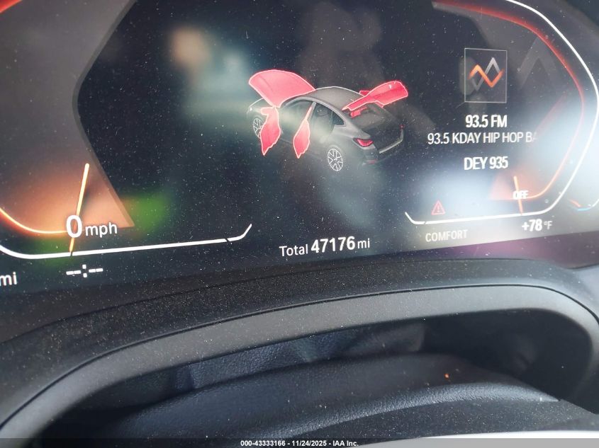 2023 BMW 430I Gran Coupe VIN: WBA63AV02PFP15429 Lot: 43333166