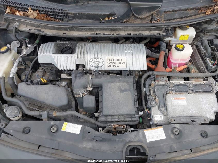 2012 Toyota Prius Two VIN: JTDKN3DU9C1510693 Lot: 43333181