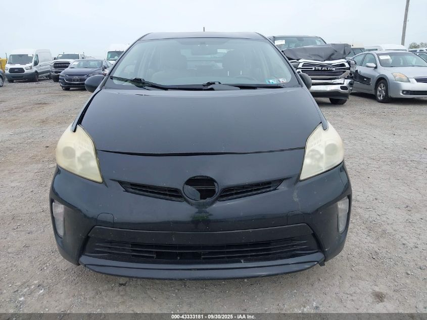 2012 Toyota Prius Two VIN: JTDKN3DU9C1510693 Lot: 43333181
