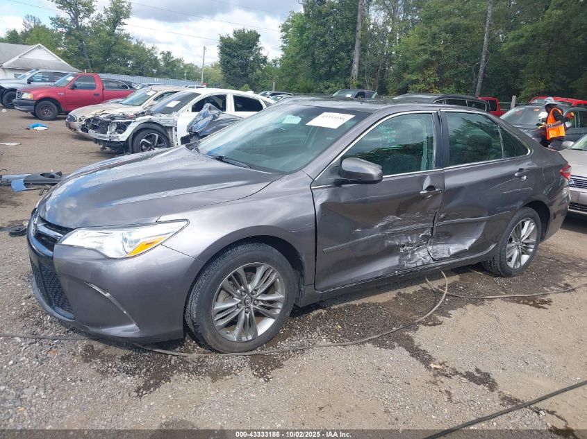 2016 Toyota Camry Se VIN: 4T1BF1FK8GU199500 Lot: 43333186