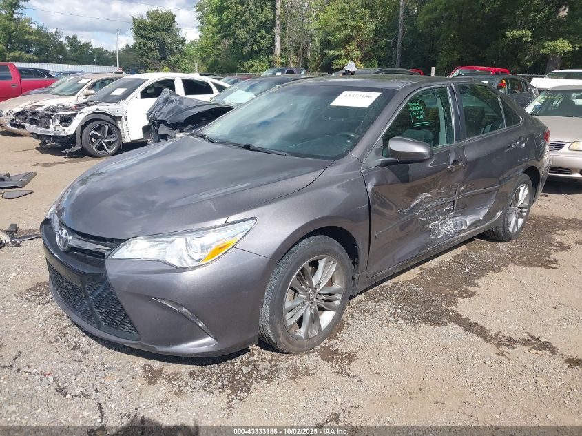 2016 Toyota Camry Se VIN: 4T1BF1FK8GU199500 Lot: 43333186
