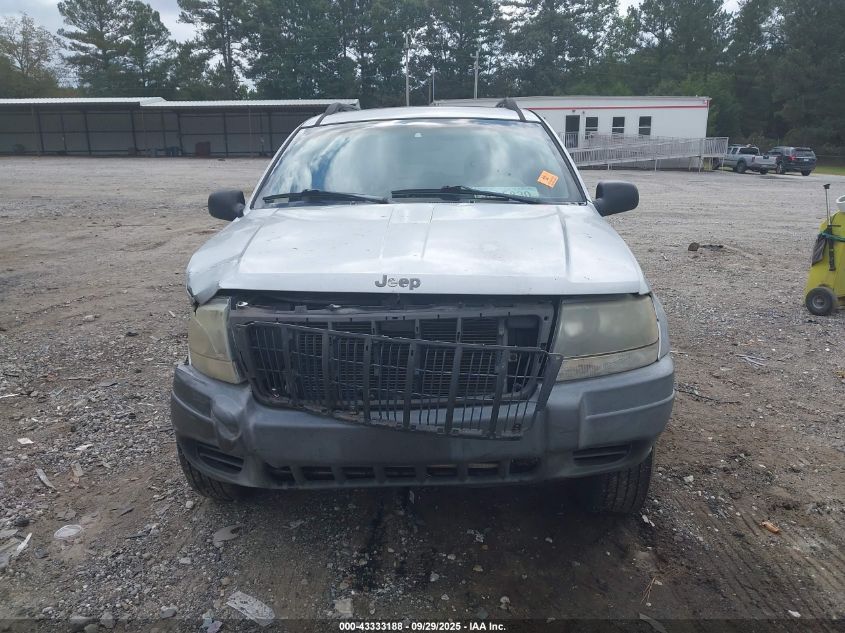 2002 Jeep Grand Cherokee Laredo VIN: 1J4GW48S92C322593 Lot: 43333188